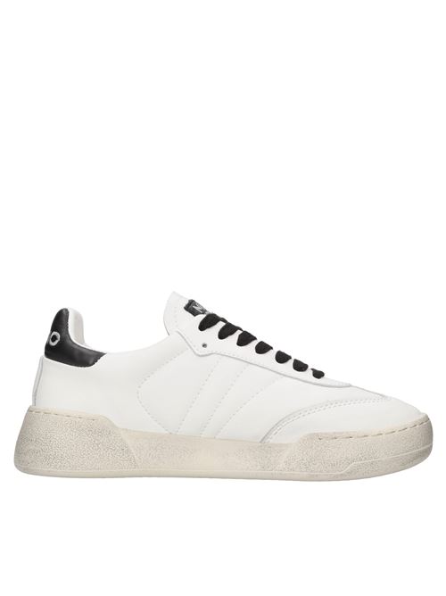 Leather sneakers MONO WAY | JIHA DONNA PELLEBIANCO-NERO